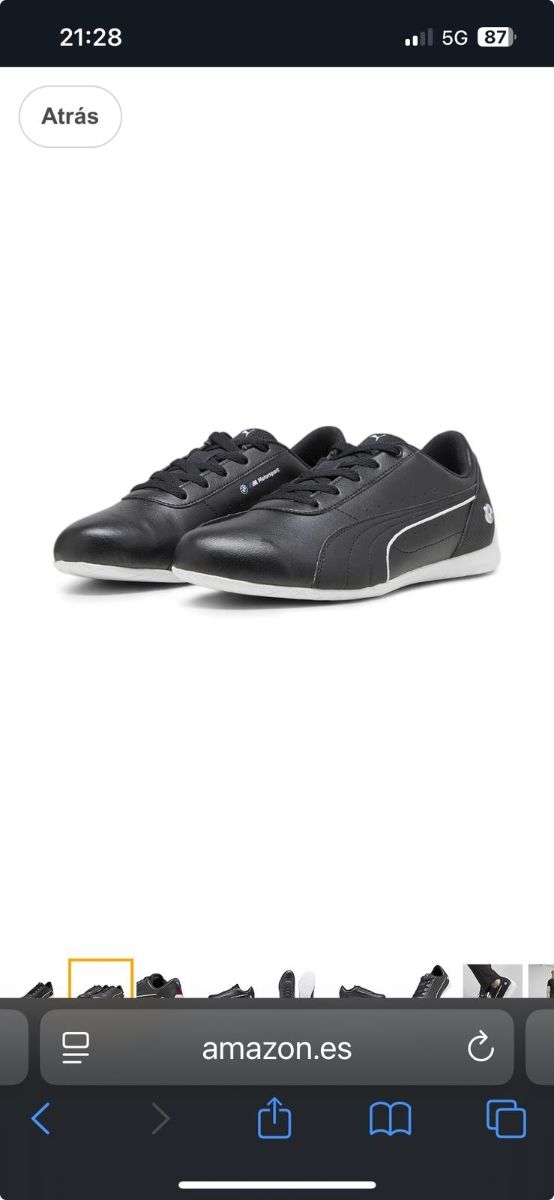Zapatillas Puma BMW MMS NEO CAT Negras