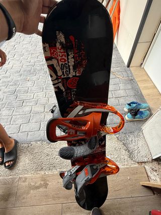 Tabla Snowboard sin fijaciones