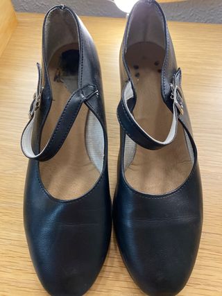 Zapatos de Flamenco Negros