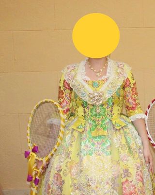Vestido de fallera completo