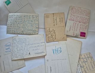 Colección 12 Postales Antiguas Años 60-70