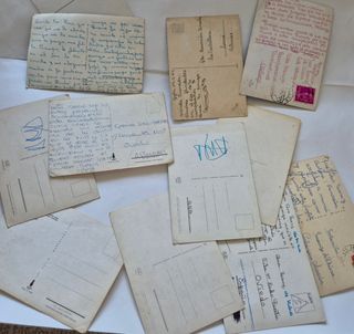 Colección 12 Postales Antiguas Años 60-70