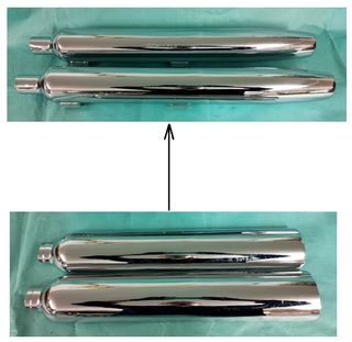 Protectores tubos de escape FLSTC Springer Softail