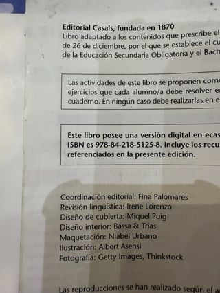 Libro Lengua 4ºESO