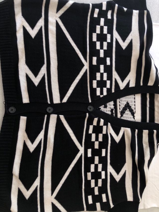 Cardigan donna oversize maniche corte