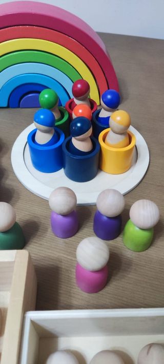 Pack Juguetes Montessori Madera