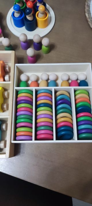Pack Juguetes Montessori Madera