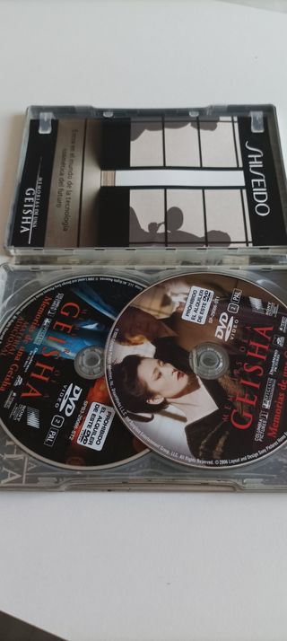 DVD Memorias de una Geisha Edición Coleccionista