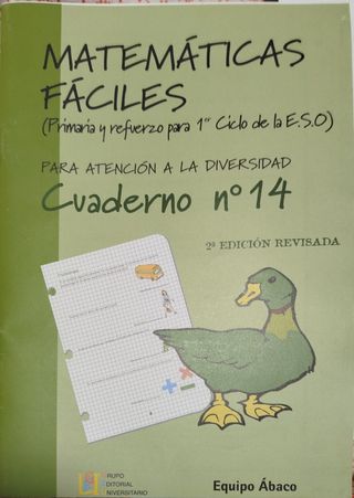 Matemáticas fáciles 14