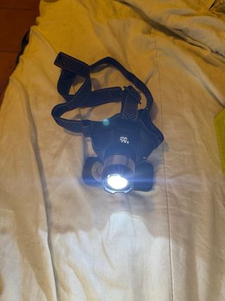 Linterna Frontal LED Recargable a estrenar