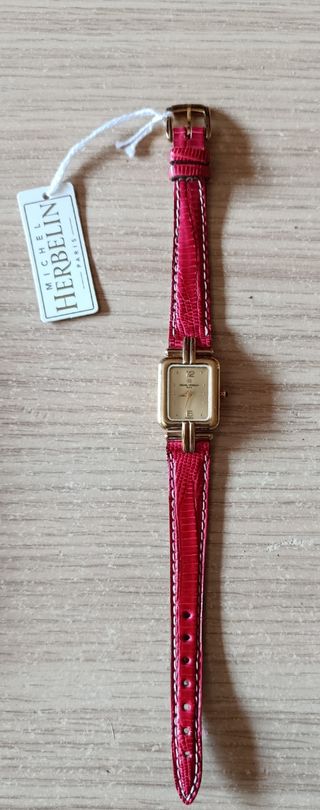 Reloj Michel Herbelin Mujer Dorado. Nuevo