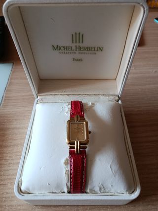 Reloj Michel Herbelin Mujer Dorado. Nuevo