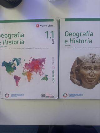 GEOGRAFIA E HISTORIA 1 (1.1-1.2)(COMUNIDAD EN RED)