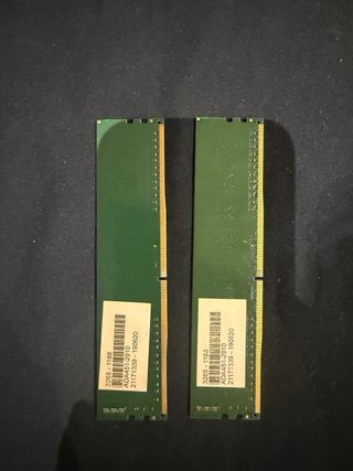 Memoria RAM DDR4 16GB (2x8GB) 2666 MHz PC4-21300