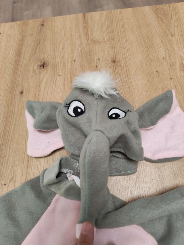 Disfraz Bebé Elefante Rubie's Talla 0-12 Meses
