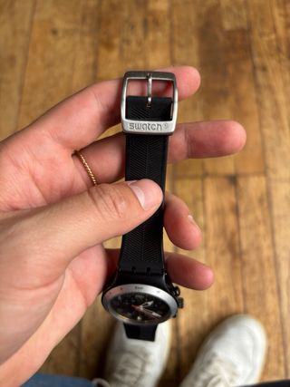 Swatch Irony Chrono YVB403 Negro/Plata