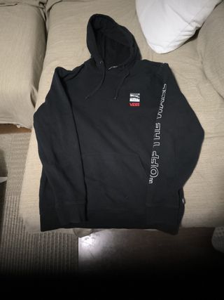 Sudadera Vans Negra con Capucha