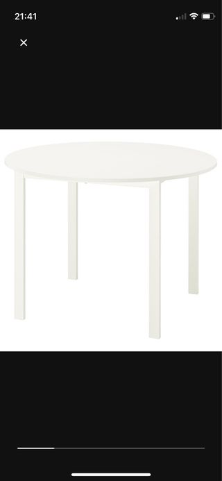 Mesa redonda Ikea Vihals sin abrir