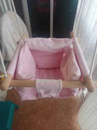 Columpio Infantil Madera Álamo Natural