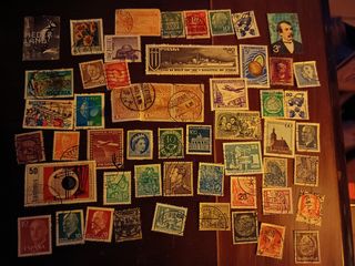 Lote de 50 sellos variados #3