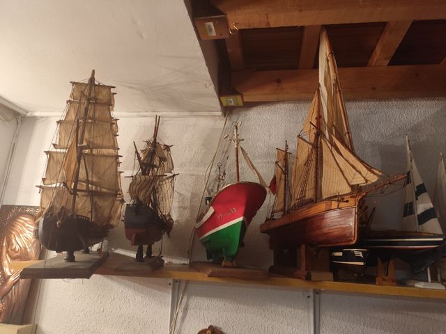 Maquetas de barcos decorativos