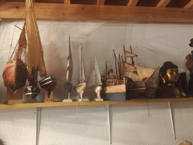 Maquetas de barcos decorativos
