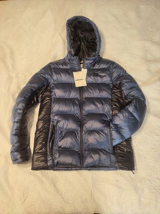 Chaqueta Blend M azul y negro brillante