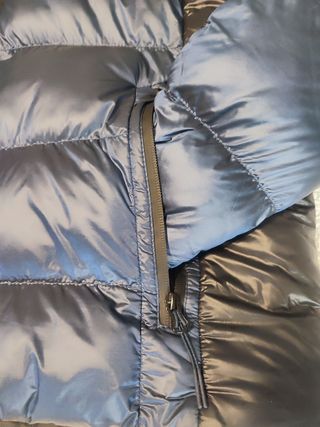 Chaqueta Blend M azul y negro brillante