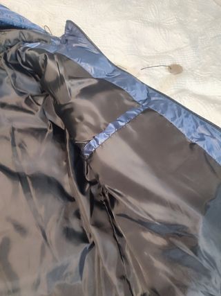 Chaqueta Blend M azul y negro brillante