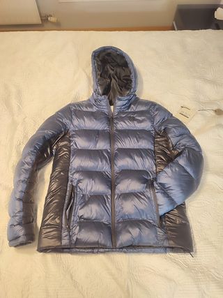 Chaqueta Blend M azul y negro brillante