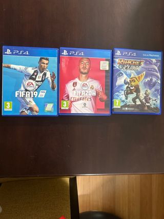 Juegos PS4: FIFA 19, FIFA 20 y Ratchet & Clank