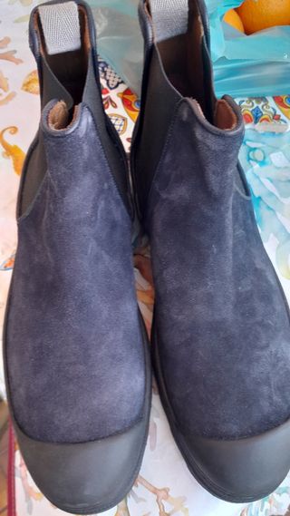 Stivaletti blu unisex n.40 nuovi