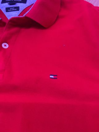 Polo Tommy Hilfiger Rojo