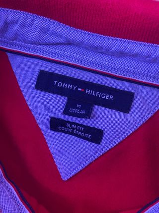 Polo Tommy Hilfiger Rojo