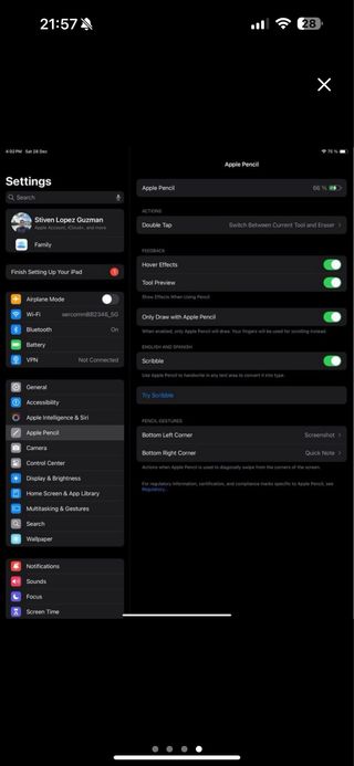 Apple Pencil Segunda Generación