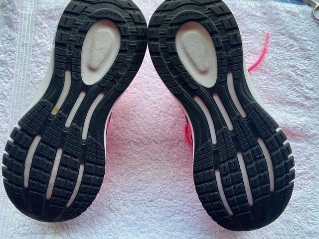 Tenis Adidas Mujer Rosa y Negro