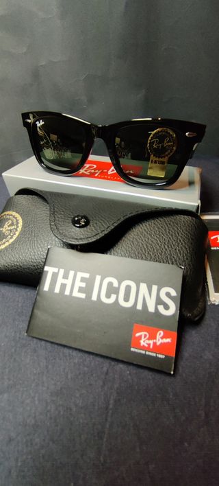 Gafas de Sol Ray-Ban Wayfarer Negras RB2140