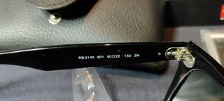 Gafas de Sol Ray-Ban Wayfarer Negras RB2140