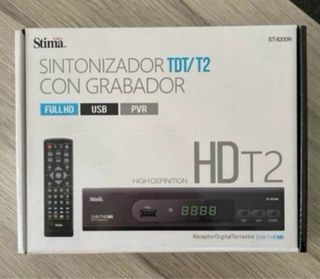 Sintonizador TDT/T2 Stima HDT2 con Grabador