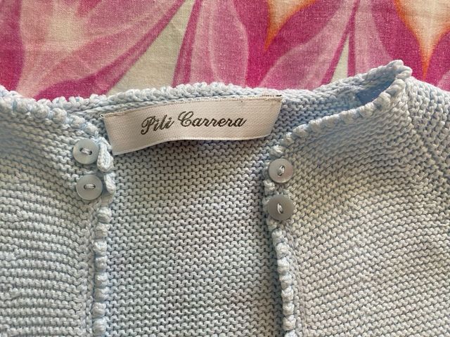 Chaqueta bebé rosa punto
2 colores