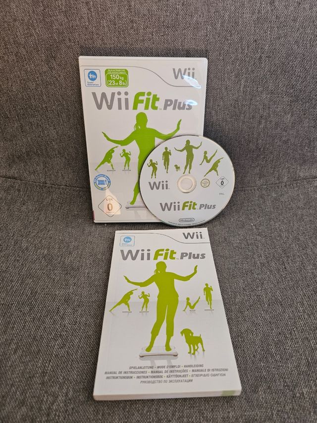 Wii Fit Plus con Balance Board e manuale