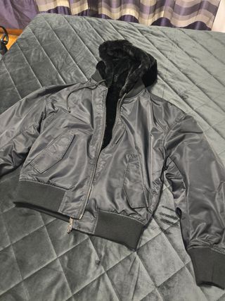 Cazadora bomber reversible Zara