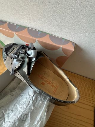 Mocasines Andanines Negro/Gris