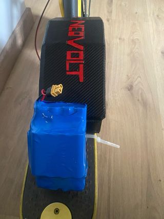 Batería de Lithio con su mochila