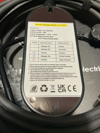 Cavo ricarica auto elettrica EV2