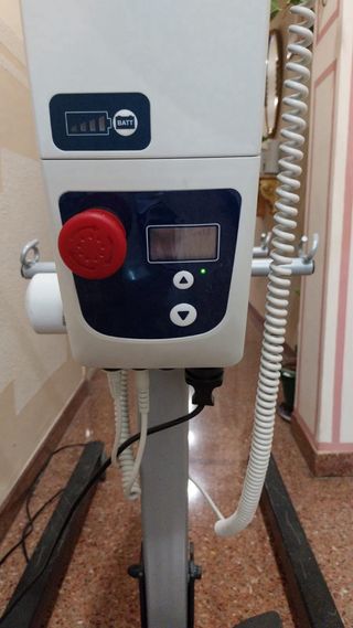 Grúa Eléctrica con Arnés y Ganchos