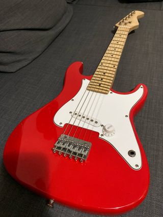 Guitarra Eléctrica Roja para Niños