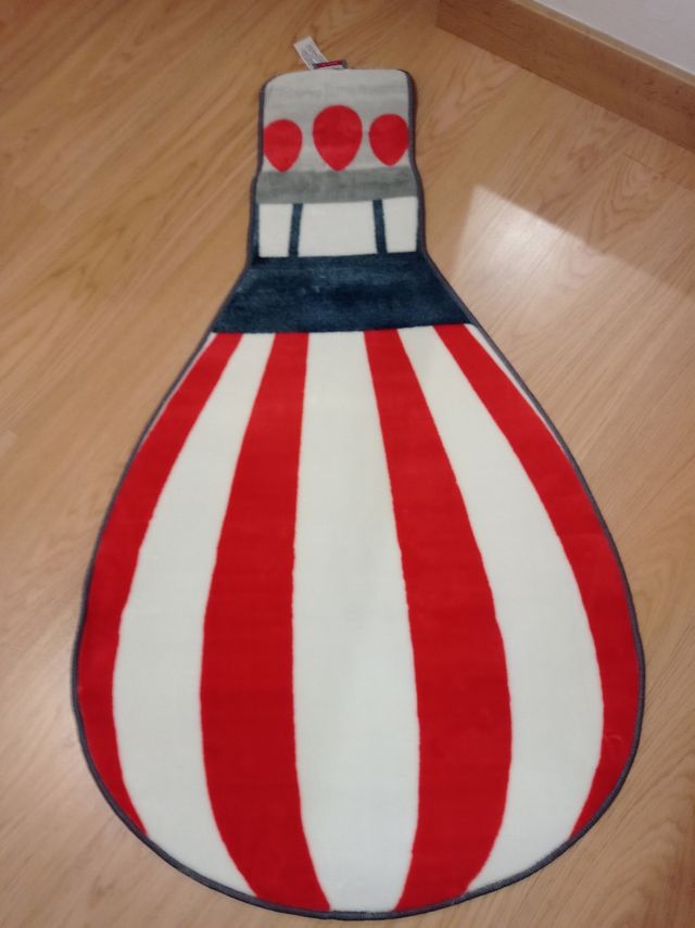 2 Alfombras Mora (Azul y Rojo)