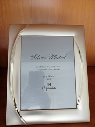 Marco Hofmann Chapado en Plata 15x20cm