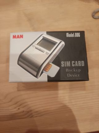 Lector y Grabador Tarjetas SIM MAN Modelo 006